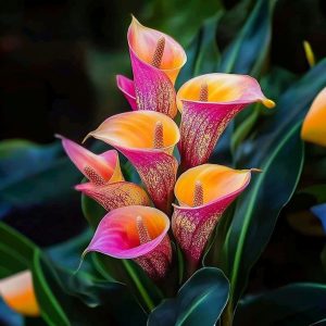 Калла Оникс купить по цене от 450р. в интернет-магазине «Посадика» с доставкой почтой в в Благовещенске и по всей России – [изображение №1].