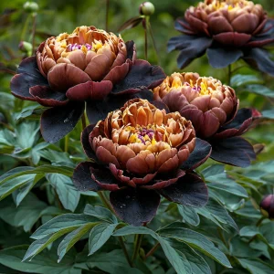 Пион Императорский Бал купить по цене от 419р. в интернет-магазине «Посадика» с доставкой почтой в в Благовещенске и по всей России – [изображение №1].