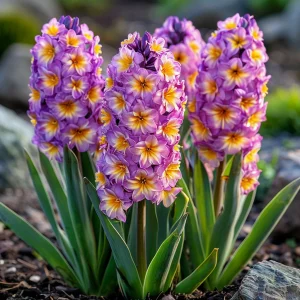 Гиацинт Пинк Перпл купить по цене от 2099р. в интернет-магазине «Посадика» с доставкой почтой в в Благовещенске и по всей России – [изображение №1].