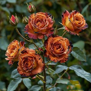 Роза плетистая Оранжевый Бриллиант купить по цене от 450р. в интернет-магазине «Посадика» с доставкой почтой в в Благовещенске и по всей России – [изображение №1].